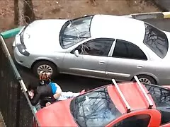 Angela chơi trò chơi tai ve phim sec yêu thích trong nhà bếp